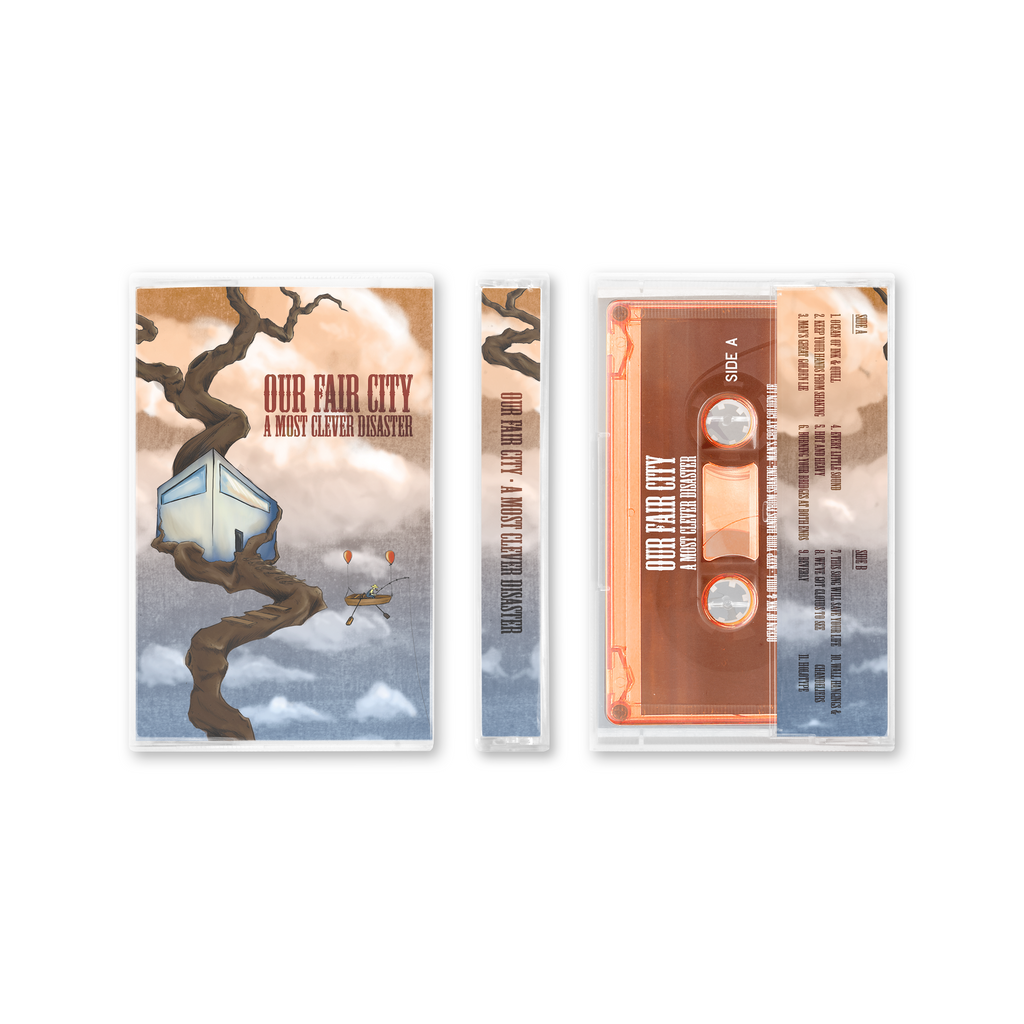 A Most Clever Disaster Cassette (Orange Tint)