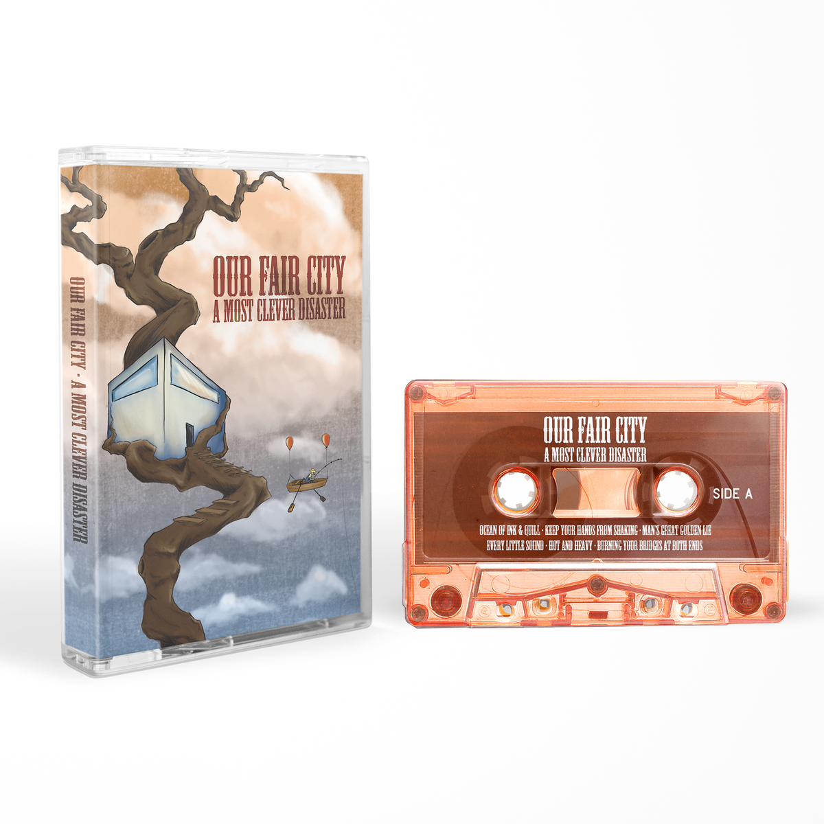 A Most Clever Disaster Cassette (Orange Tint)